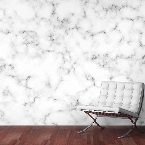 Fluffy Little Clouds Marble Wallpaper (SM-Marble-006)