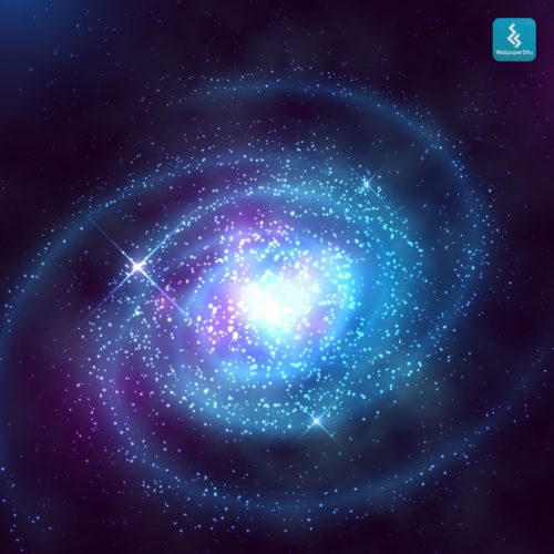 A Star-lit Canvas Galaxy Wallpaper