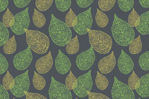 Green Foliage Floral Wallpaper (SM-Floral-014)