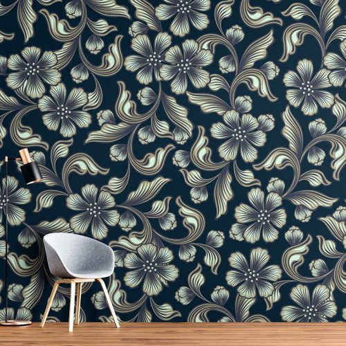Classic Pattern Floral Wallpaper (SM-Floral-020)