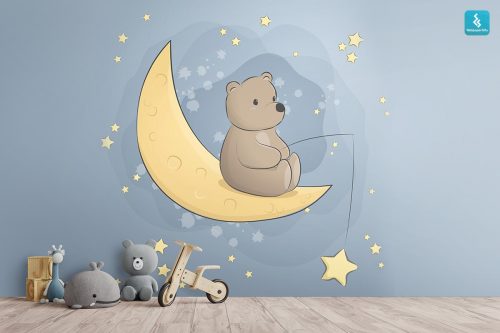 Cute Teddy Bear Wallpaper (SM-Kids-125)