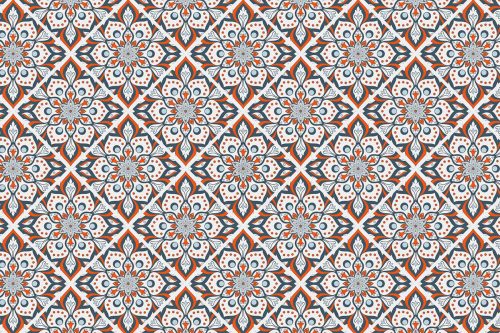 Flower Pattern Mandala Wallpaper (SM-Mandala-006)