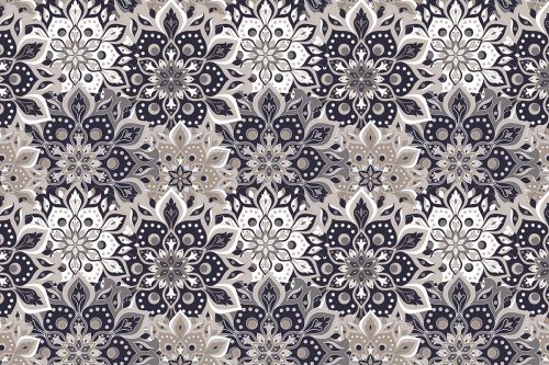 Soothing Flower Mandala Wallpaper (SM-Mandala-009)