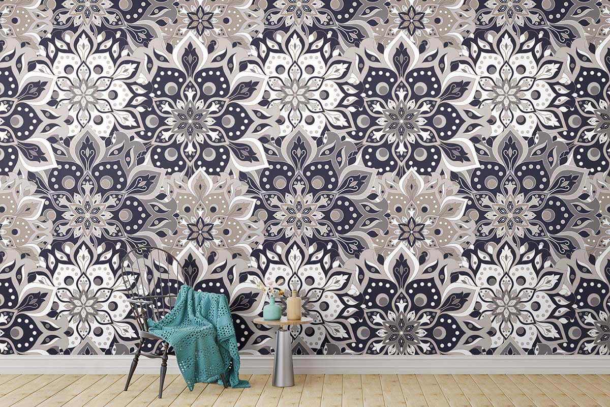 Soothing Flower Mandala Wallpaper (SM-Mandala-009)