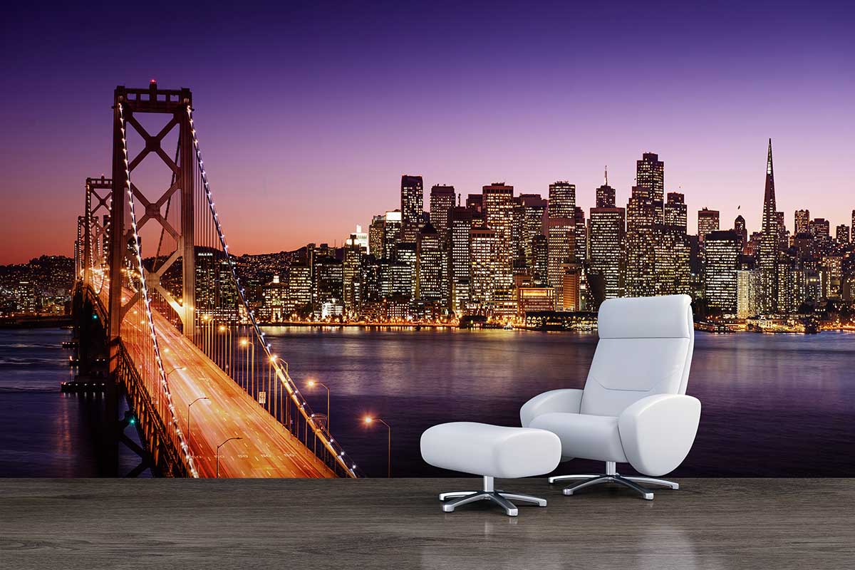 San Francisco's Golden Gate Bridge Wallpaper (SMP-City-013)