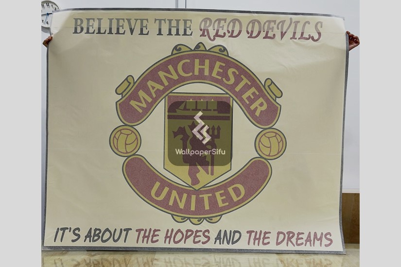 Manchester United Logo Sticker
