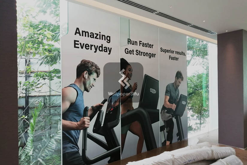 Technogym Glass Stickers