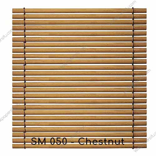 Outdoor Timber Blinds SM 050 - Chestnut